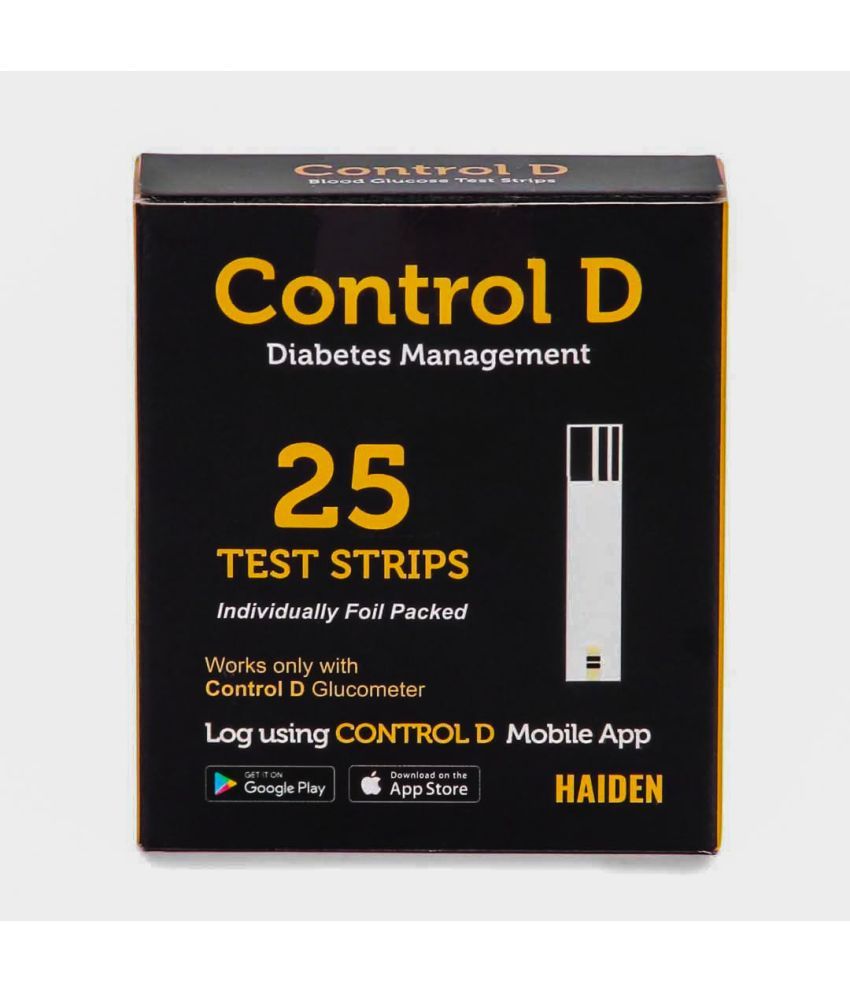     			Control D Pack of 25 Test Strips