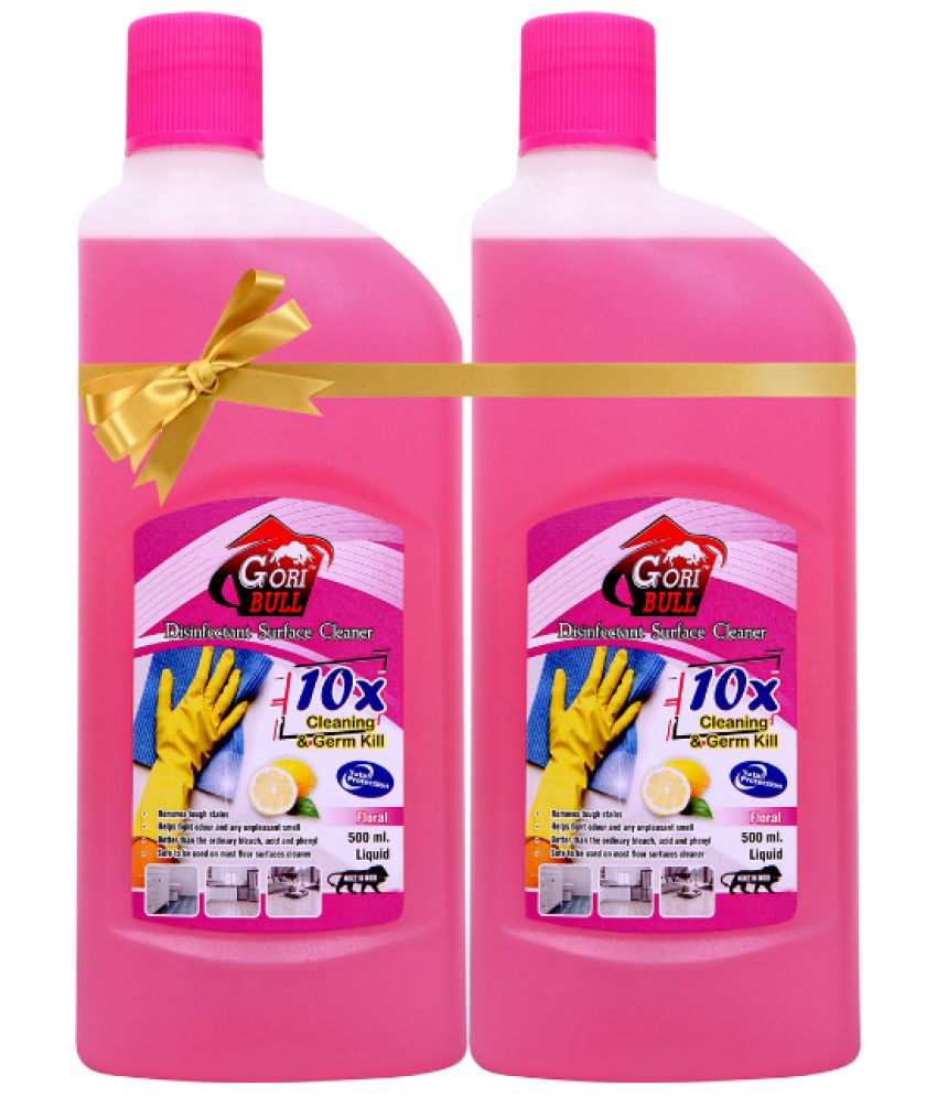     			GORIBULL Disinfectant Floor Cleaner FLORAL 500 mL Pack Of 2