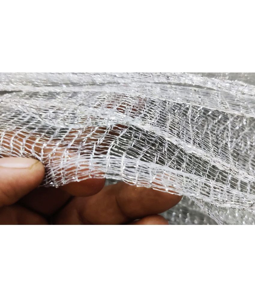     			Green plant indoor Fabric Decorative packaging net 50 Mtr ( Pack of 1 )