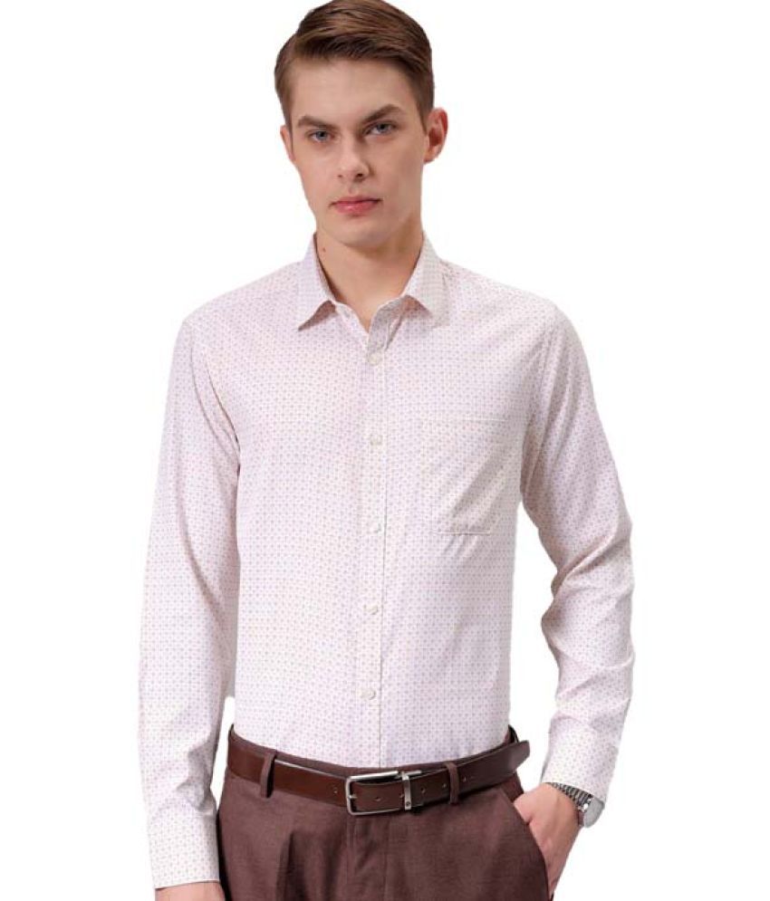     			The Indian Garage Co. Polyester Slim Fit Full Sleeves Men's Formal Shirt - Khaki ( Pack of 1 )