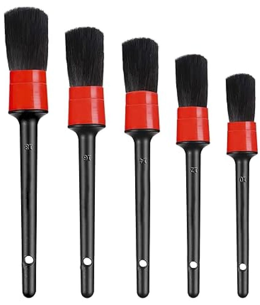     			The sunrise traders Black Plastic set of 5 cleaning ( Set of 5 )