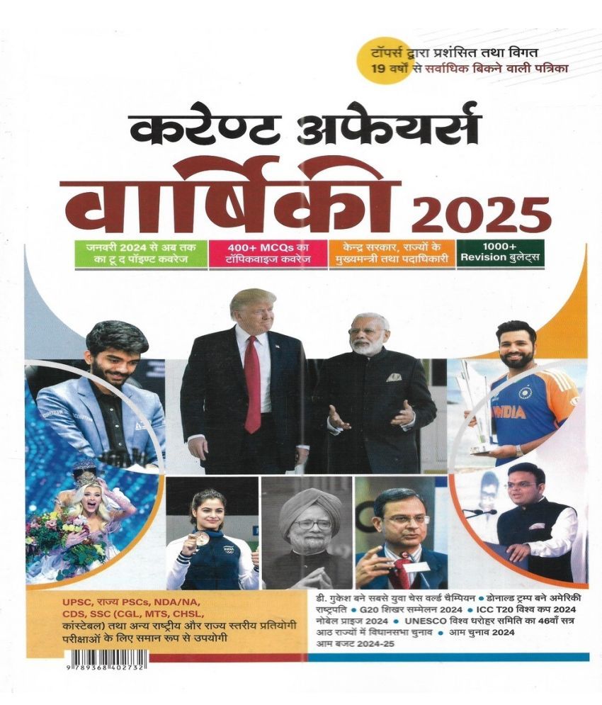     			CURRENT AFFAIRS YEARLY 2025 IN HINDI