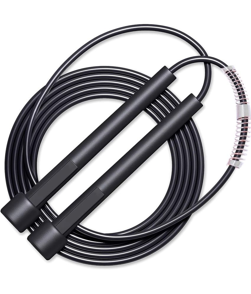     			Gjshop Black Skipping Rope ( Pack of 1 )