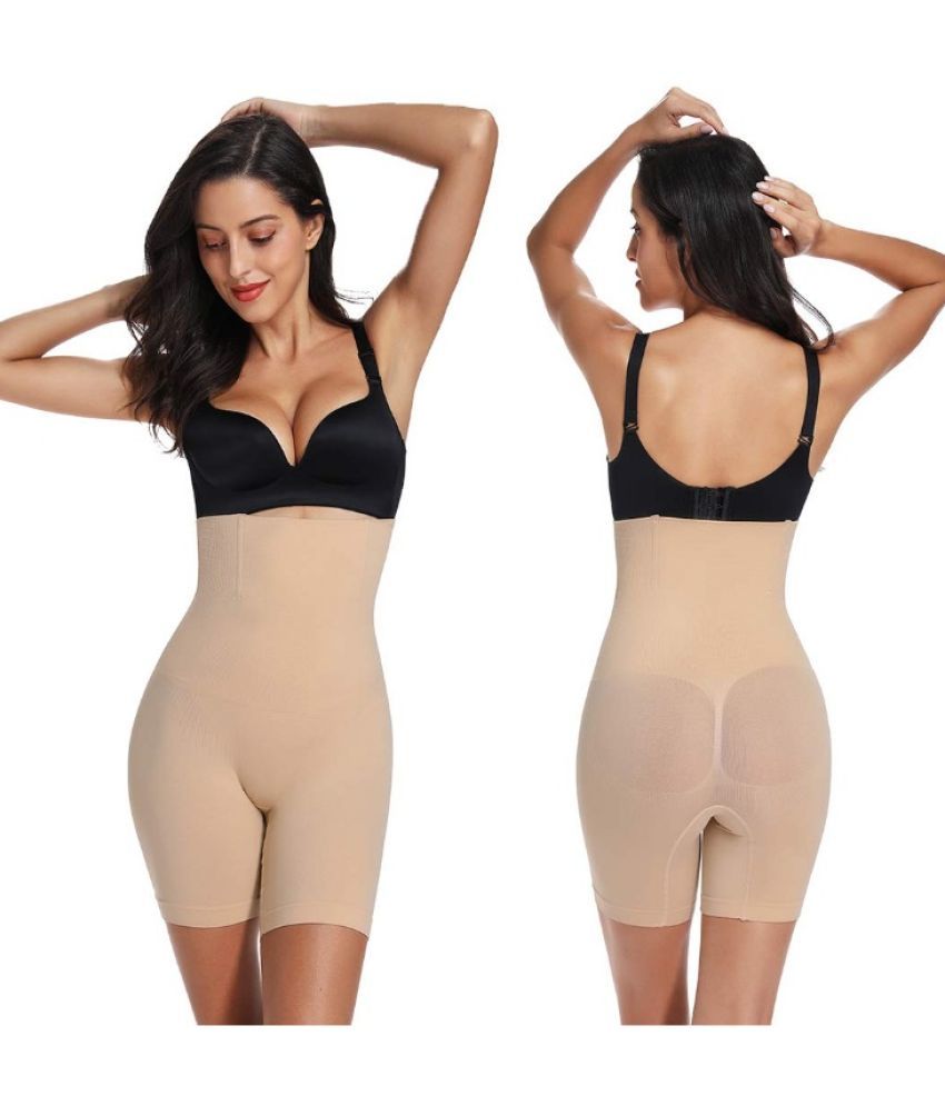     			Alroxtion Pack of 1 Cotton Blend Women's BodySuite ( Beige )