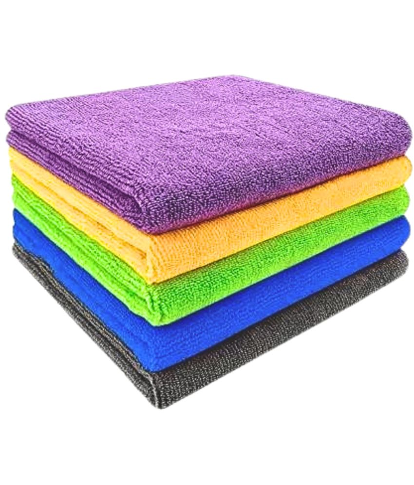     			LIQUIFIBER Microfibre Kitchen Cleaning Cleaning Cloth ( Pack of 5 )