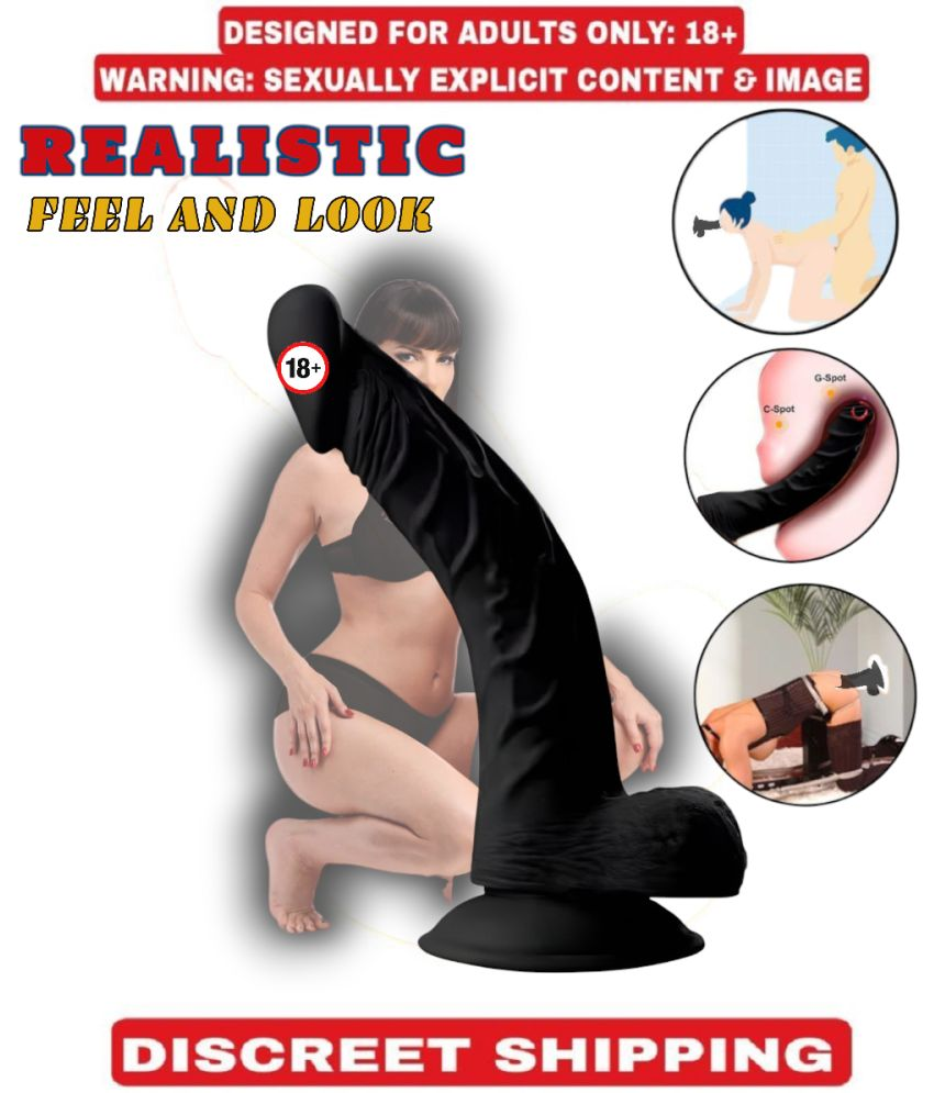     			Naughty Toys 5 Inch Dildo Vagina Sex Suction Cup Sexual | Flexible and Bendable 5 inch Anal and Pussy Dildo With free lubricant by BLUEMOON