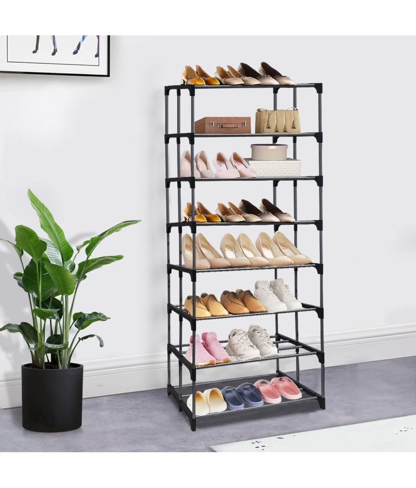     			PHILOSHOP Metal More Than 5 Tier Shoe Rack Silver