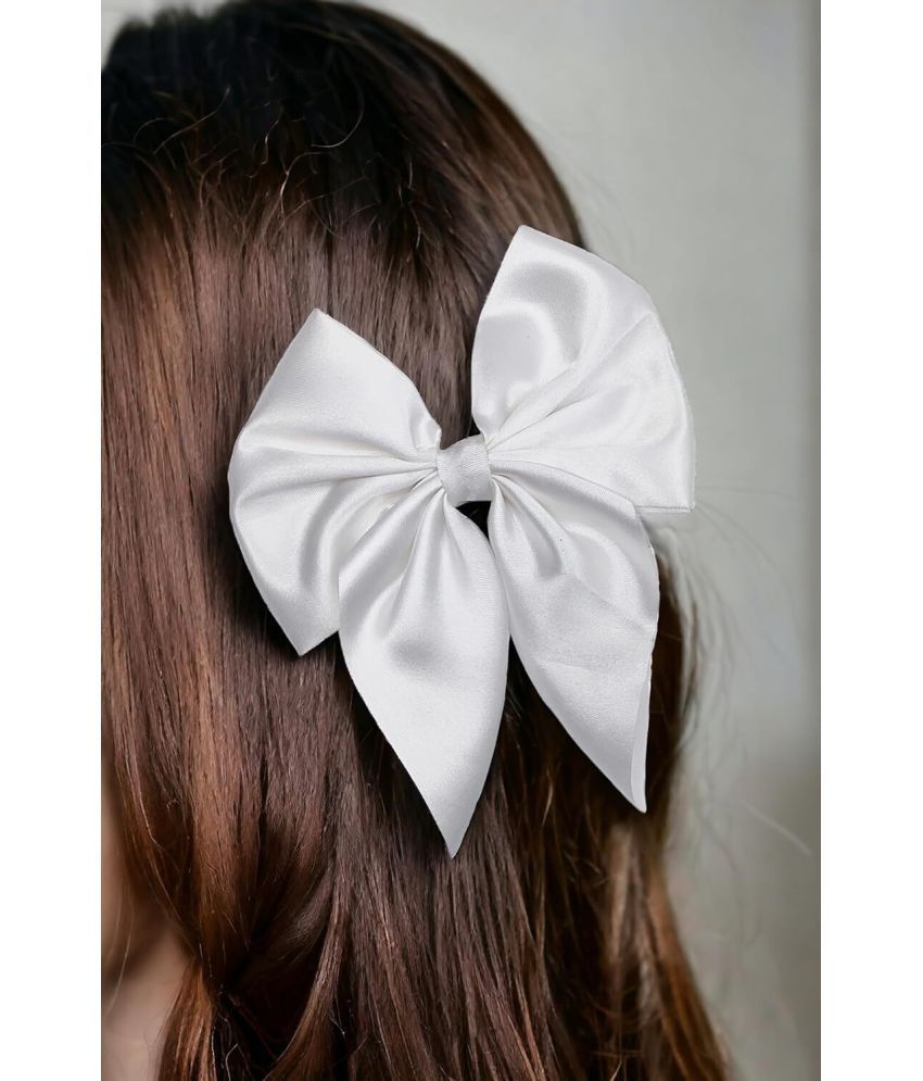     			Rhosyn White Women's Hair Clip ( Pack of 1 )