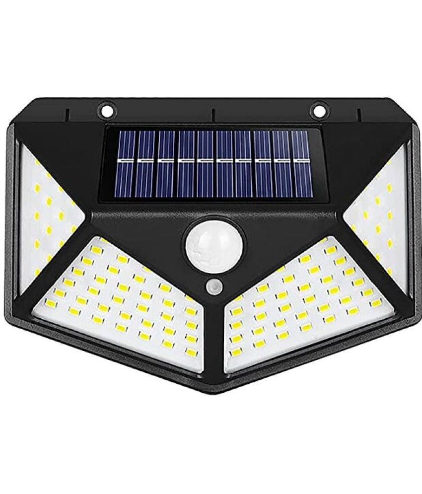     			Spark World Above 50W Solar Outdoor Wall Light ( Pack of 1 )