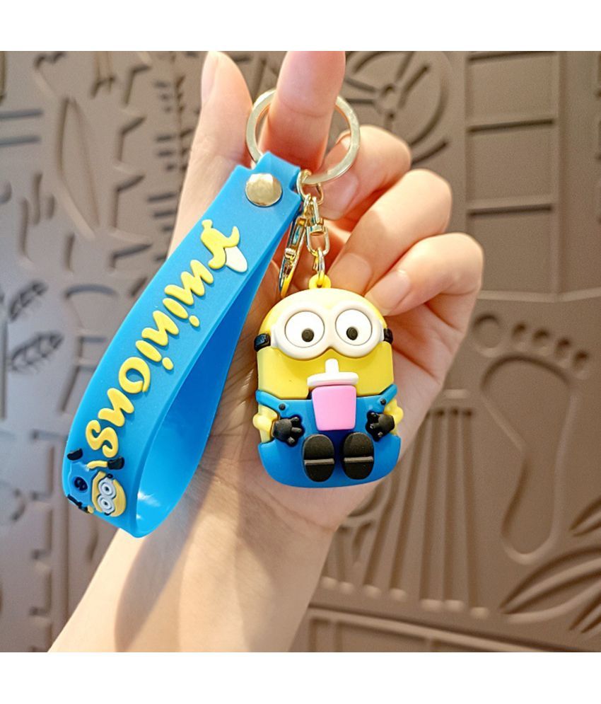     			3Mads Yellow Key Chain ( Pack of 1 )