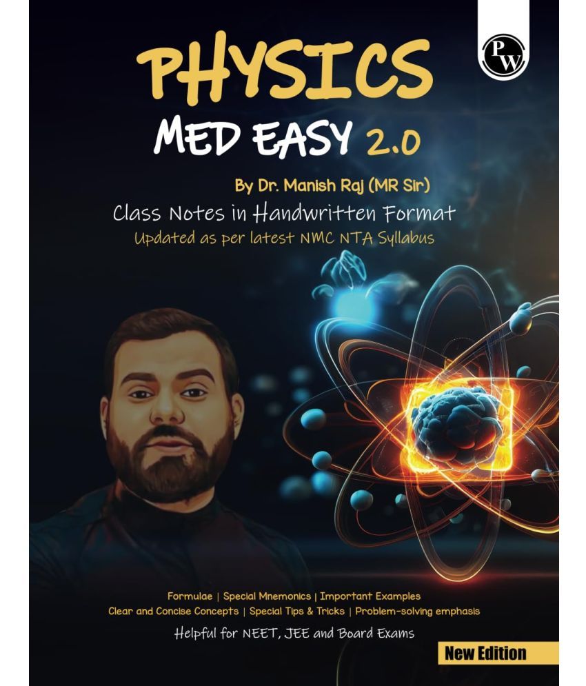     			PW Physics Med Easy 2.0 Notes | Notes, Formulas, Mnemonics, Tips & Tricks for NEET/JEE & Board Exams