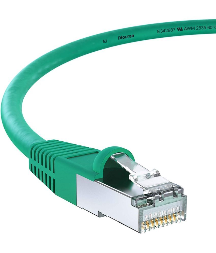     			iVoltaa 0.5m LAN(Ethernet) - Green