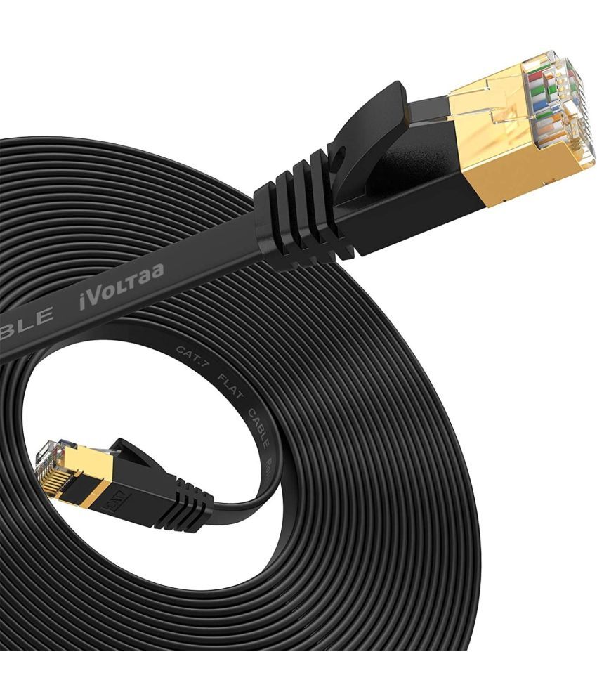     			iVoltaa 1m LAN(Ethernet) - Black