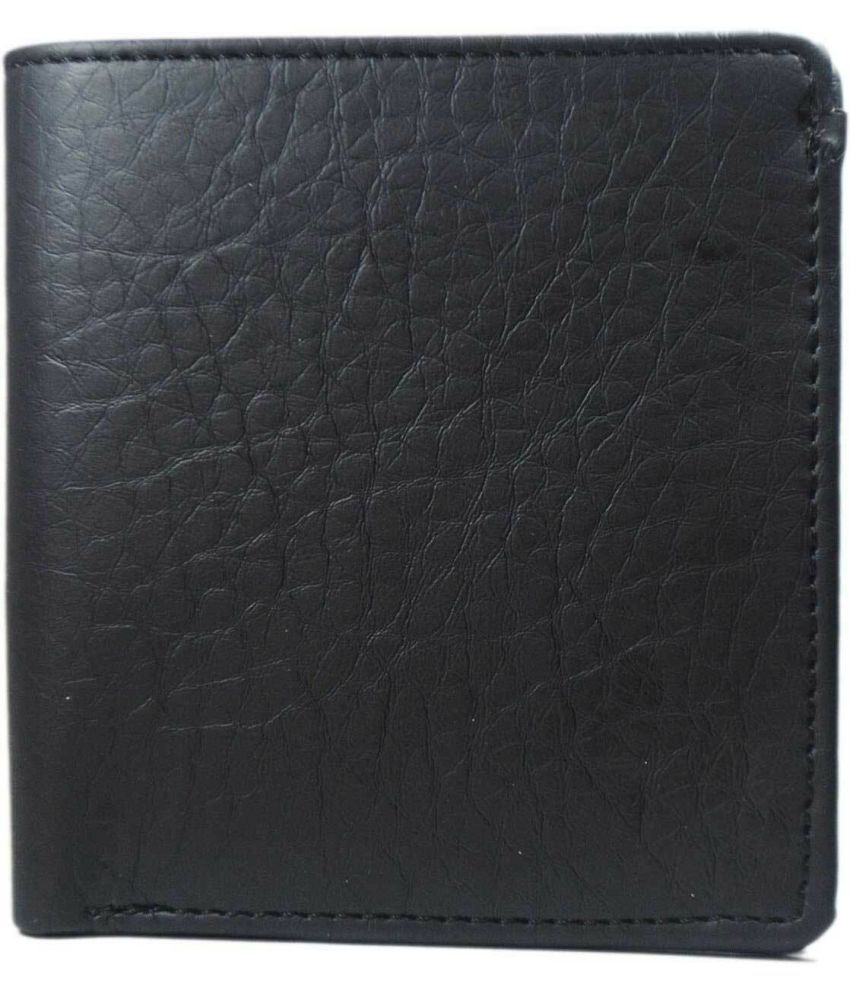     			Amicraft PU Solid Men's Regular Wallet With 5 Slots For Card ( Black , Pack of 1 )