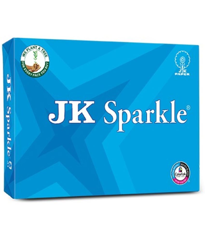     			JK Sparkle Copier Paper, A4, 70 GSM, 1 Reem (500 Sheets)