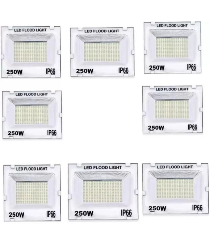     			KCS LITE Flood Light Cool Day Light - Pack of 8