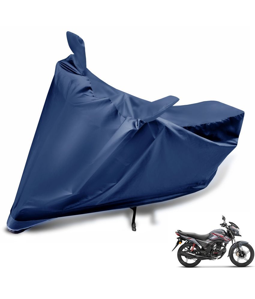     			Mockhe Bike Body Cover for Honda All Bike Models ( Pack of 1 ) , Navy Blue