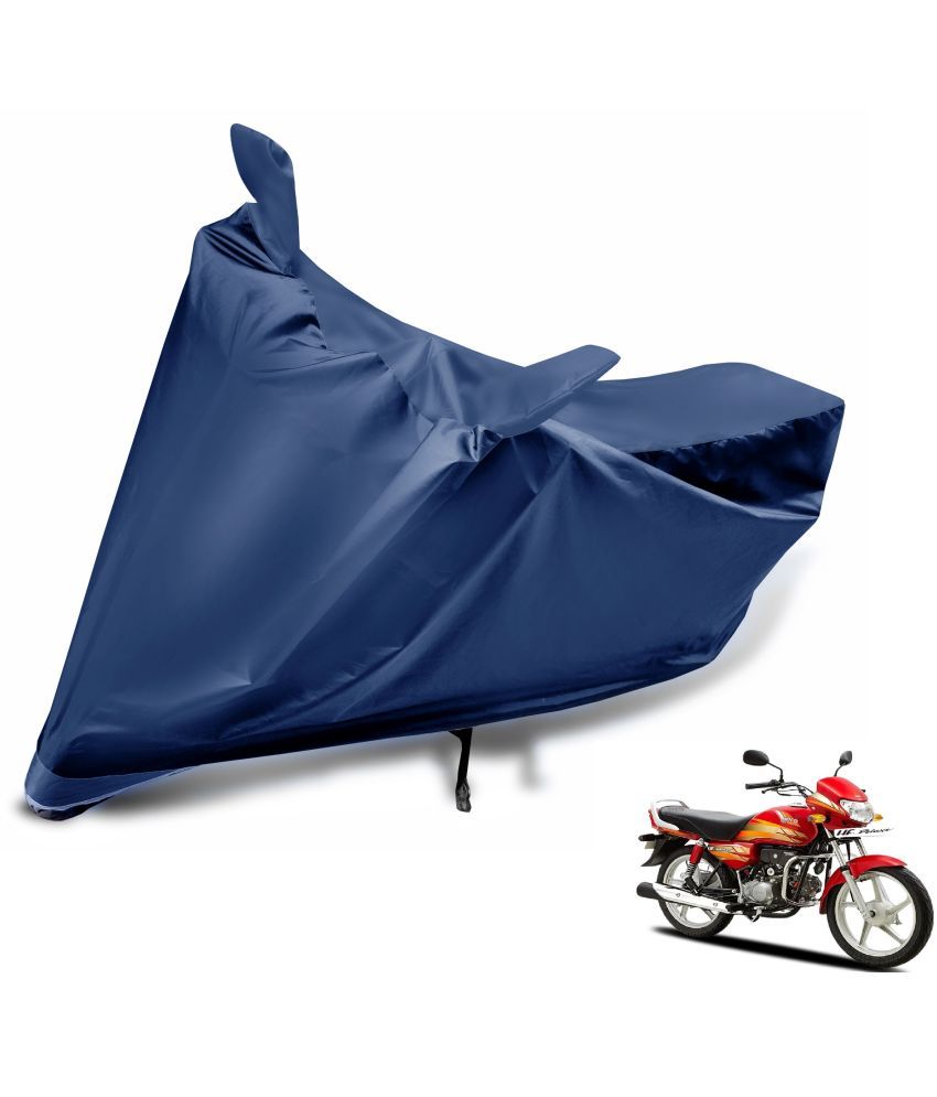     			Mockhe Bike Body Cover for Hero HF Deluxe ( Pack of 1 ) , Navy Blue