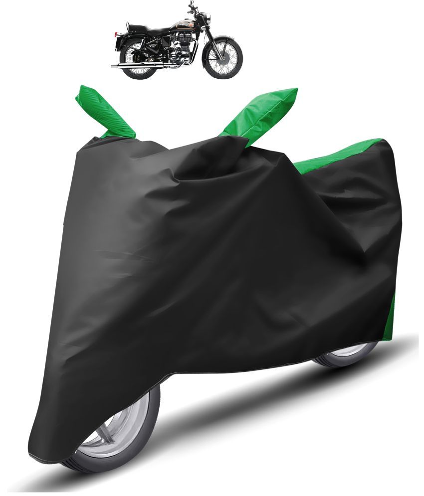     			Mockhe Bike Body Cover for Royal Enfield Bullet 350 ( Pack of 1 ) , Green