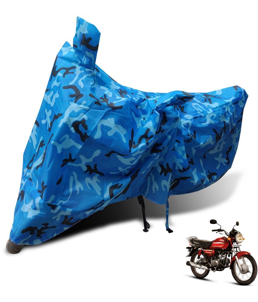     			Mockhe Bike Body Cover for Hero CD Dawn ( Pack of 1 ) , Blue