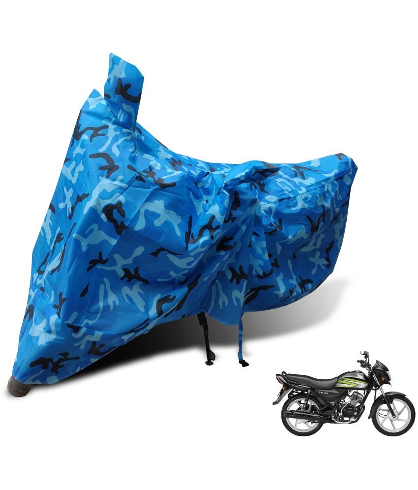     			Mockhe Bike Body Cover for Honda CD 110 Dream ( Pack of 1 ) , Blue