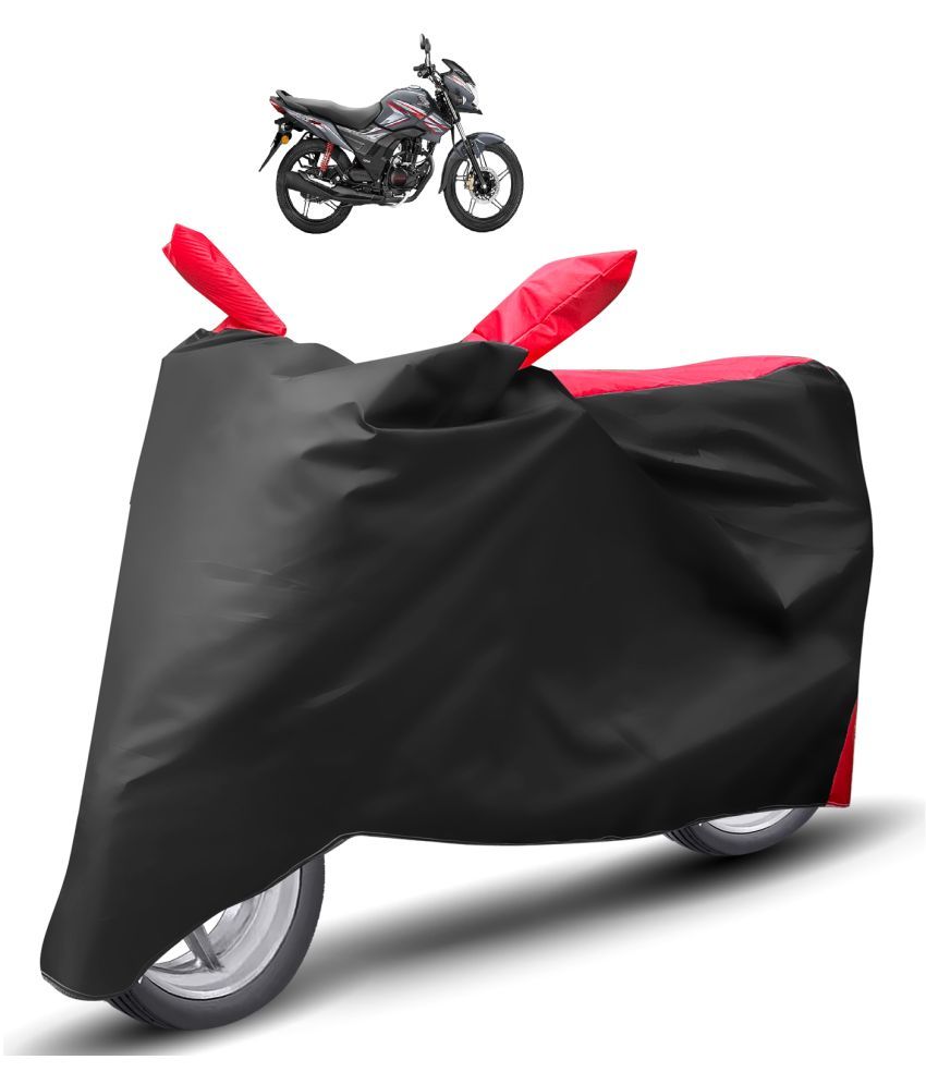     			Mockhe Bike Body Cover for Honda All Bike Models ( Pack of 1 ) , Red