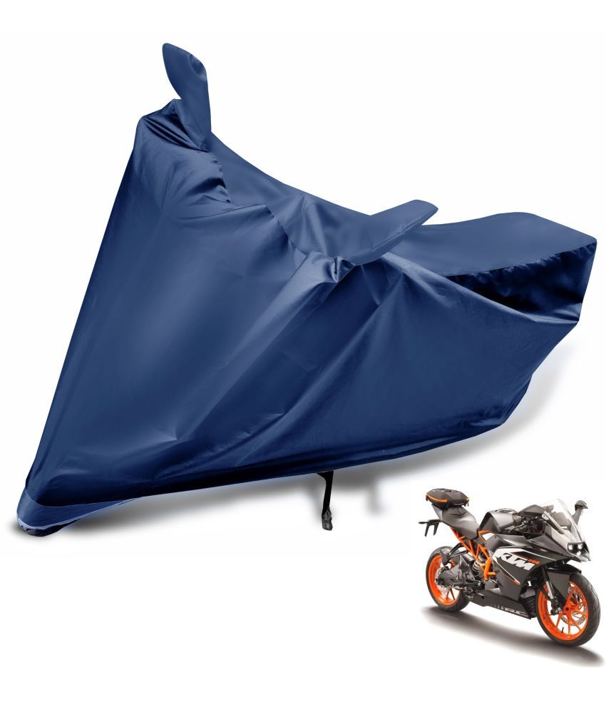     			Mockhe Bike Body Cover for KTM RC 200 ( Pack of 1 ) , Navy Blue