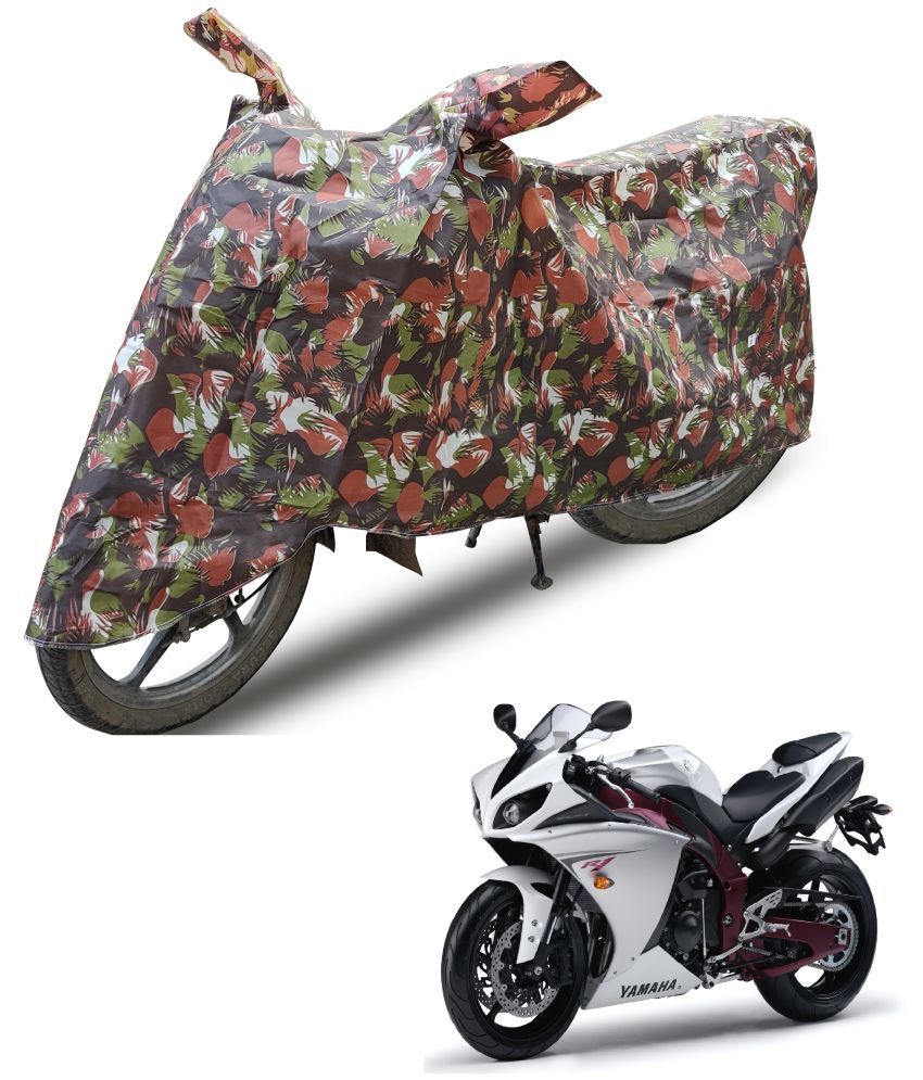     			Mockhe Bike Body Cover for Yamaha YZF-R1 ( Pack of 1 ) , Brown