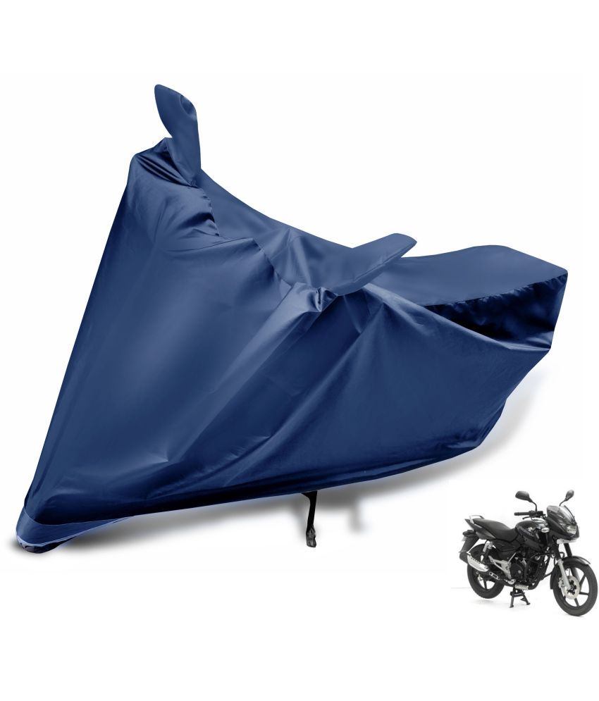     			Mockhe Bike Body Cover for Bajaj Pulsar 180 ( Pack of 1 ) , Navy Blue