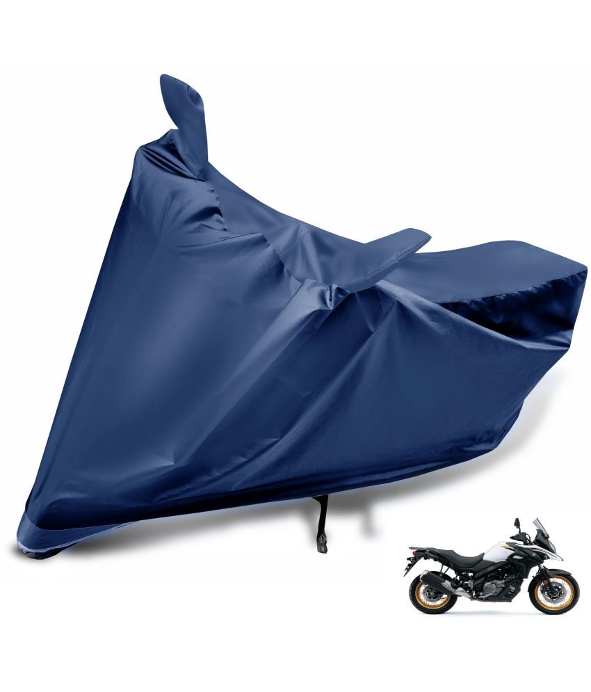     			Mockhe Bike Body Cover for Suzuki V-Strom ( Pack of 1 ) , Navy Blue