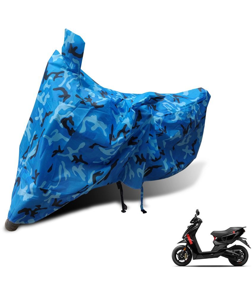     			Mockhe Bike Body Cover for All Brands All Bike Models ( Pack of 1 ) , Blue