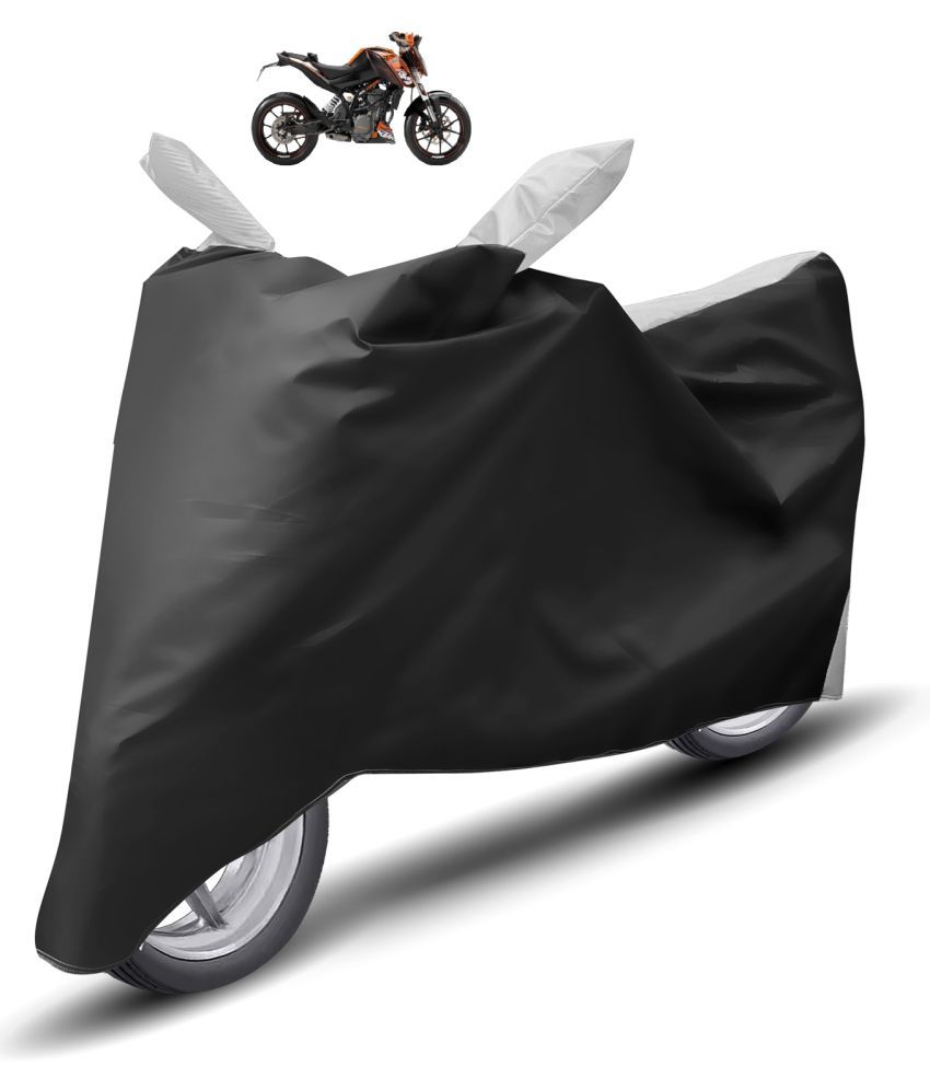     			Mockhe Bike Body Cover for KTM Duke 200 ( Pack of 1 ) , Silver