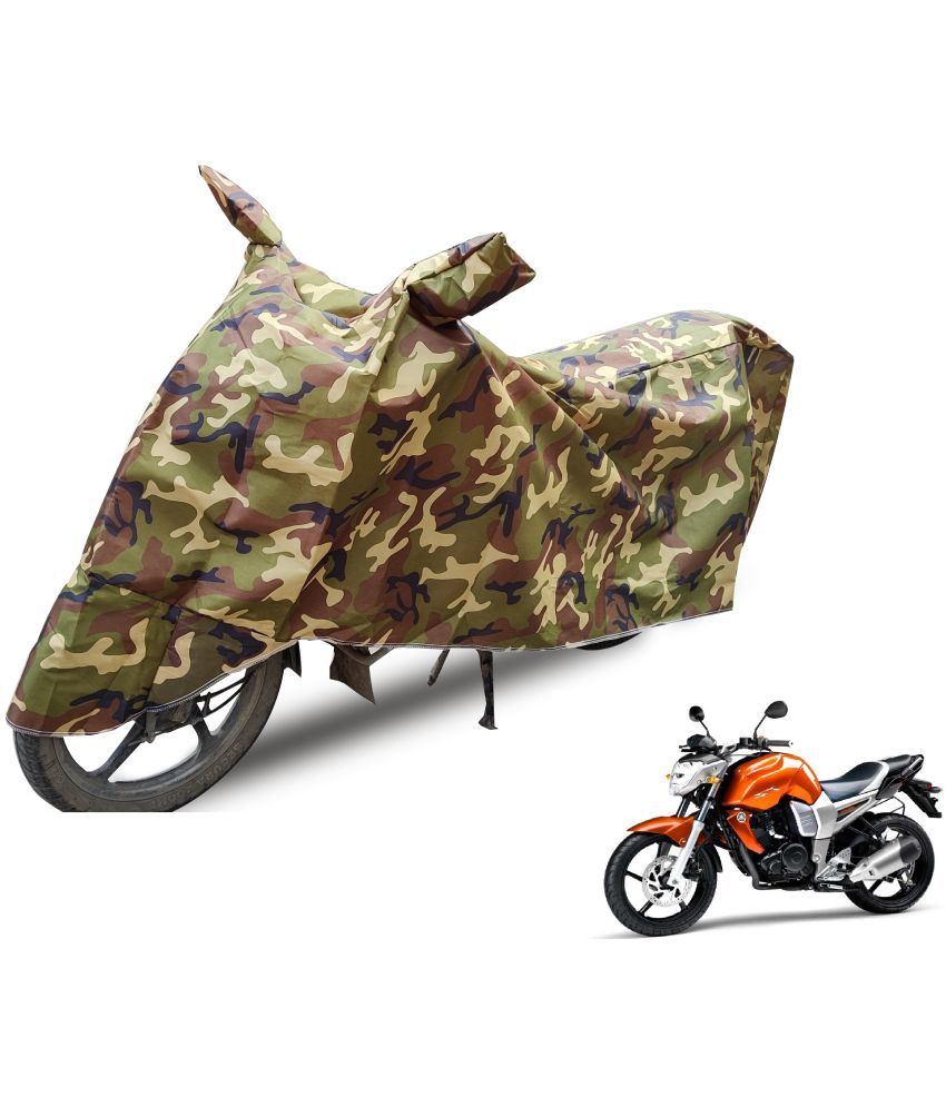     			Mockhe Bike Body Cover for Yamaha FZ 16 ( Pack of 1 ) , Camouflage