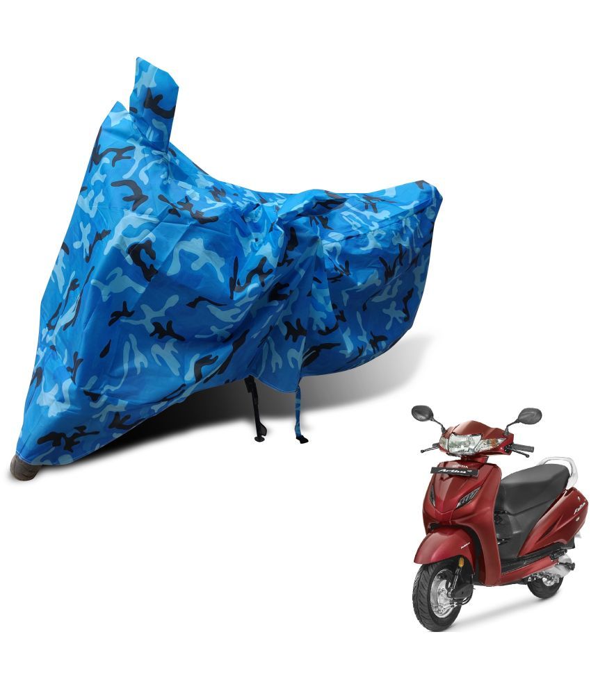     			Mockhe Bike Body Cover for Honda Activa 4G ( Pack of 1 ) , Blue