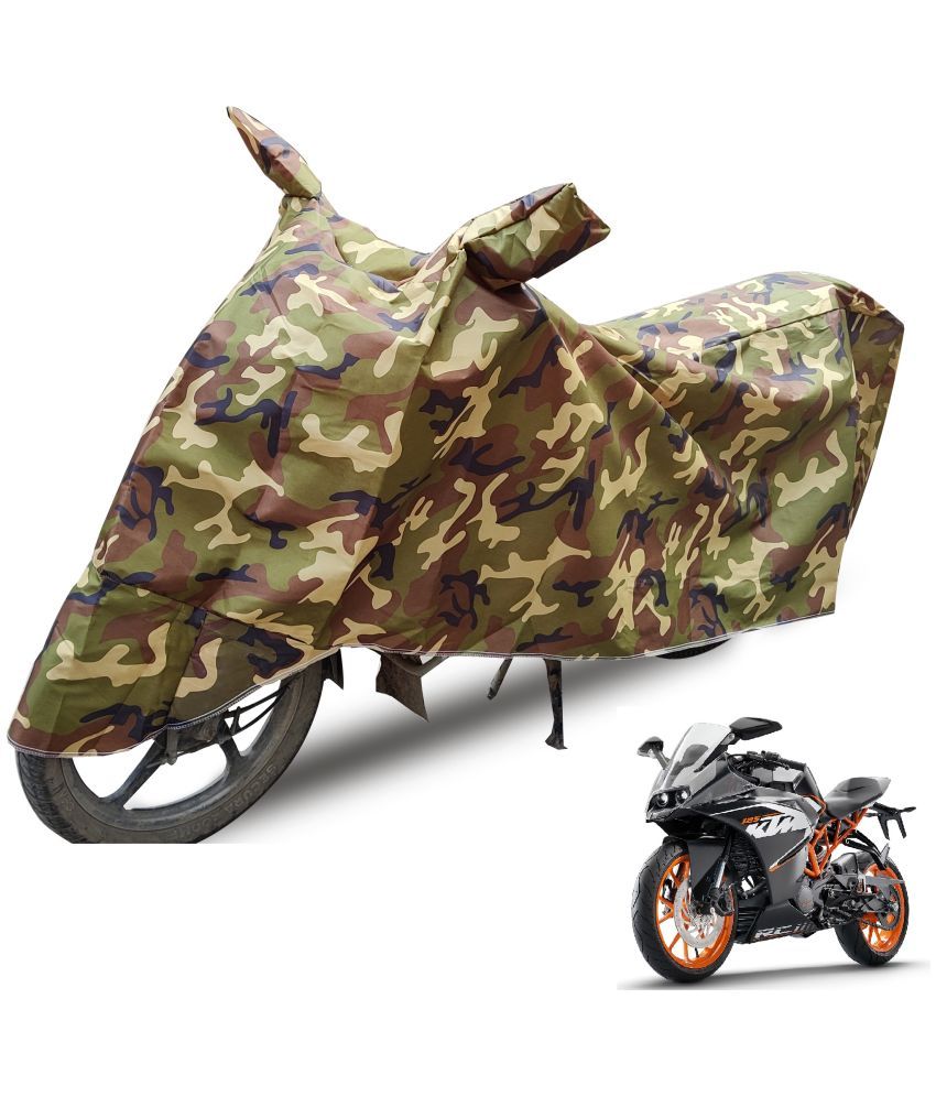     			Mockhe Bike Body Cover for KTM RC 390 ( Pack of 1 ) , Camouflage