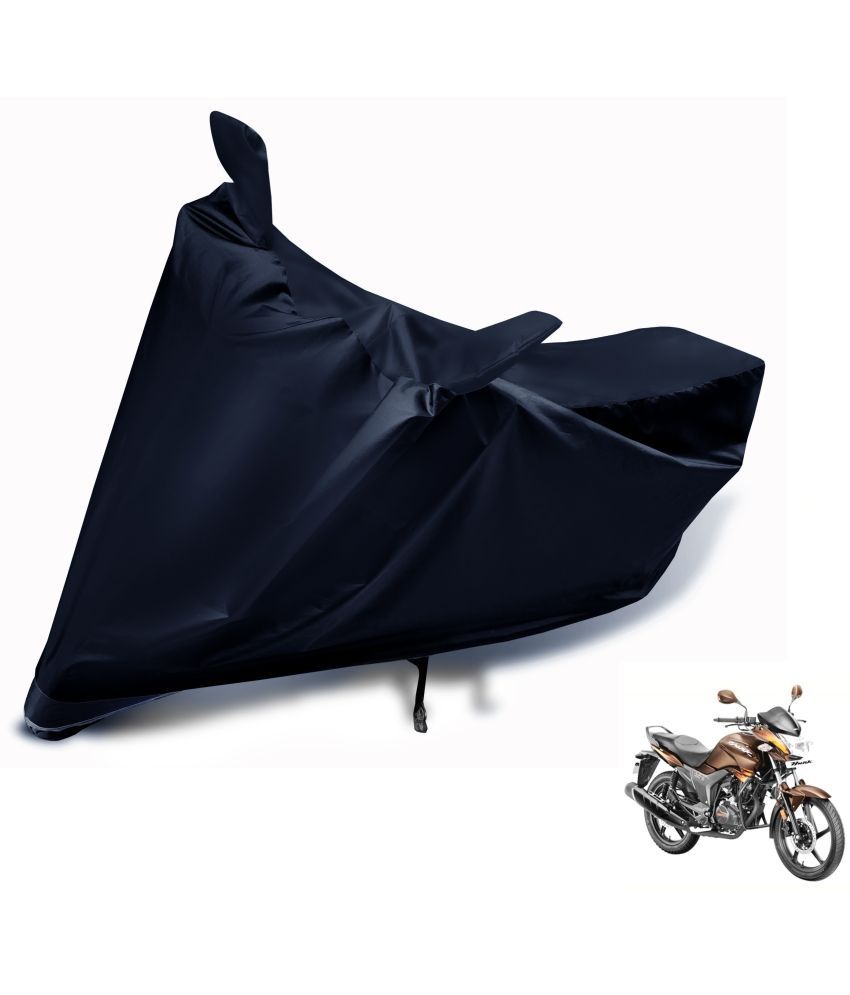     			Mockhe Bike Body Cover for Hero Hunk ( Pack of 1 ) , Black