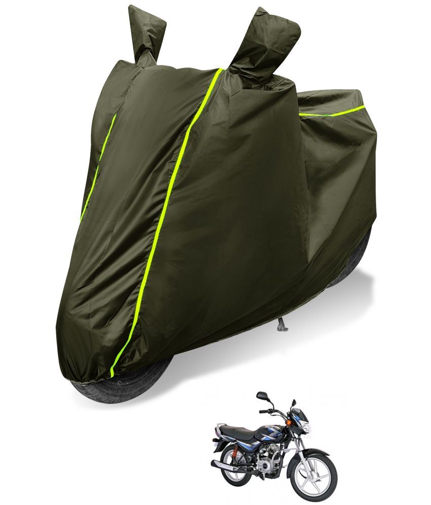     			Mockhe Bike Body Cover for Bajaj CT 100 ( Pack of 1 ) , Green