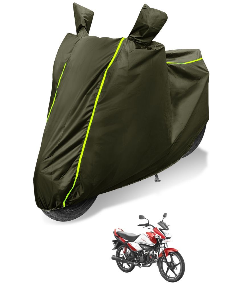     			Mockhe Bike Body Cover for Hero Splendor iSmart ( Pack of 1 ) , Green