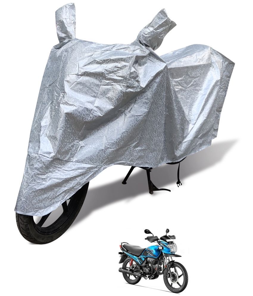     			Mockhe Bike Body Cover for Hero Passion Pro ( Pack of 1 ) , Silver