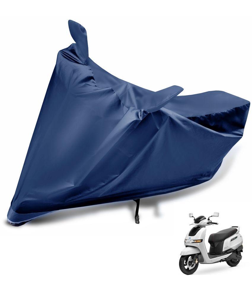     			Mockhe Bike Body Cover for TVS All Bike Models ( Pack of 1 ) , Navy Blue