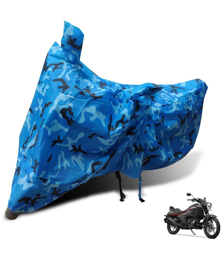     			Mockhe Bike Body Cover for Suzuki Intruder ( Pack of 1 ) , Blue