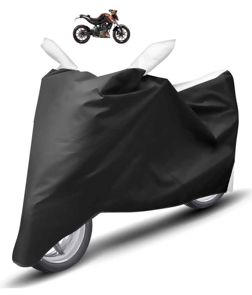     			Mockhe Bike Body Cover for KTM Duke 200 ( Pack of 1 ) , White