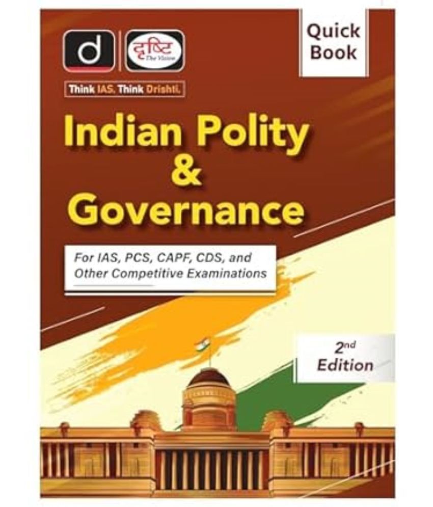     			Quick Book Indian Polity & Governance 2nd Edition|Drishti IAS| Government Exam Book