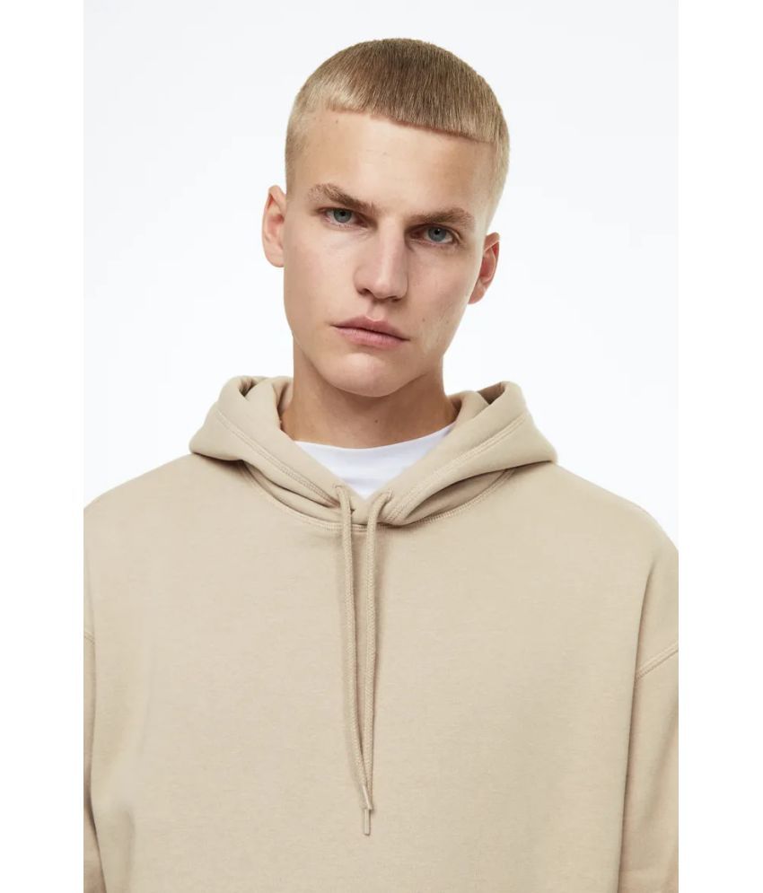     			Reoutlook Woollen Hooded Men's Sweatshirt - Beige ( Pack of 1 )