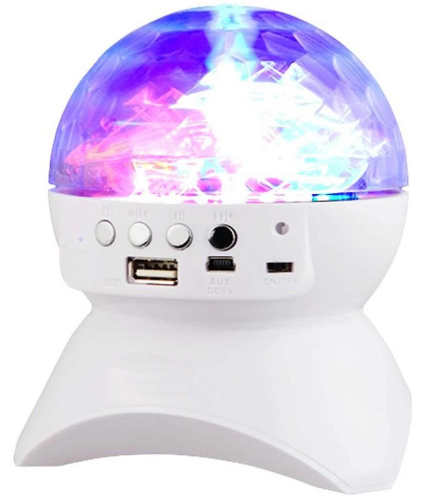     			Spark World White Others Disco Ball ( Pack of 1 )