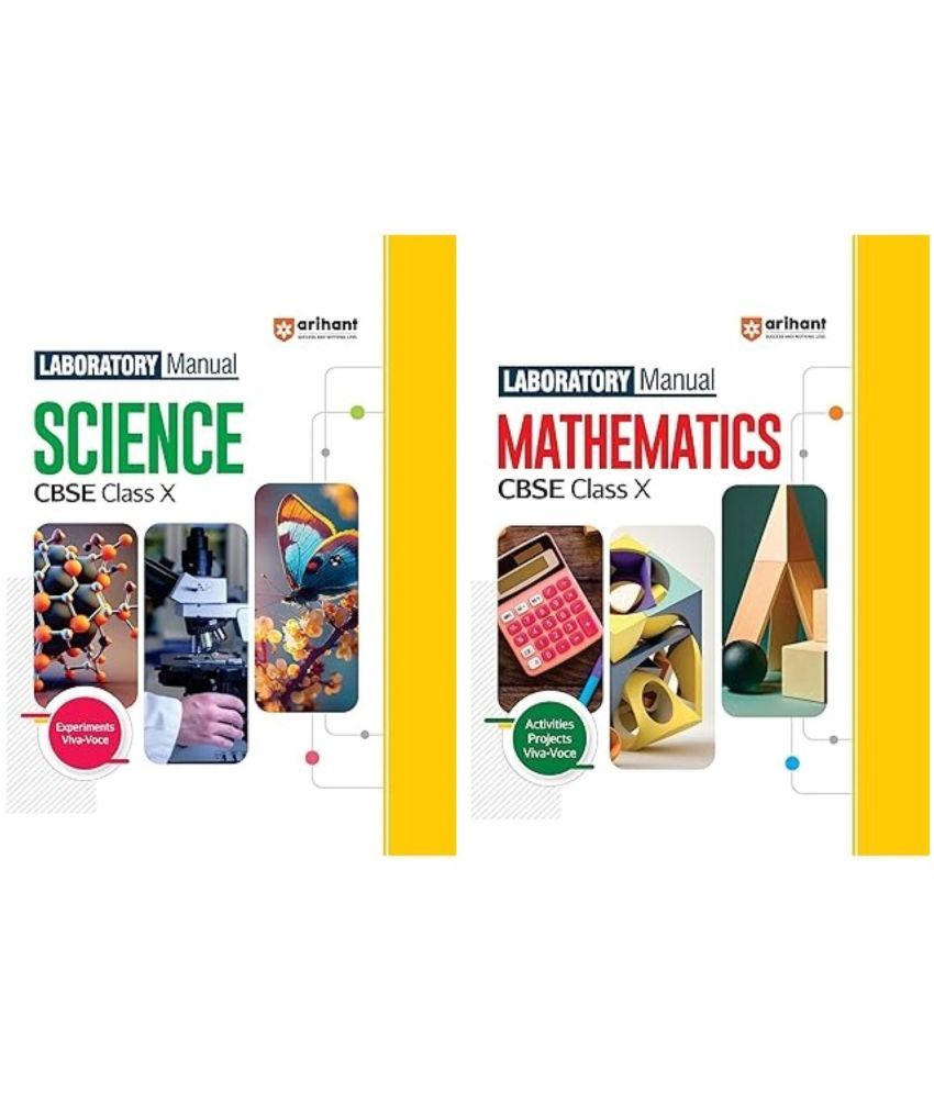     			Arihant Laboratory Manual Science & Mathematics CBSE Class - X (2025 EXAM)