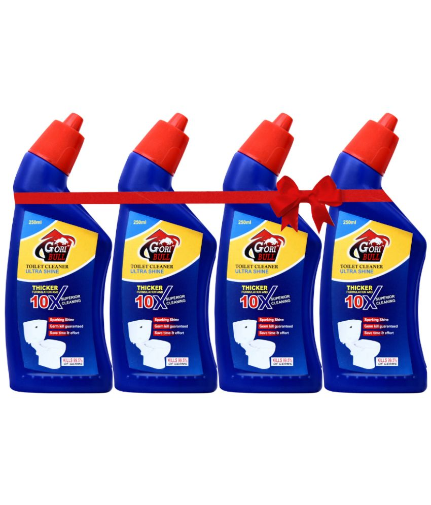     			GORIBULL GORIBULL Toilet Cleaner Ready to Use Liquid regular 1 Pack of 4