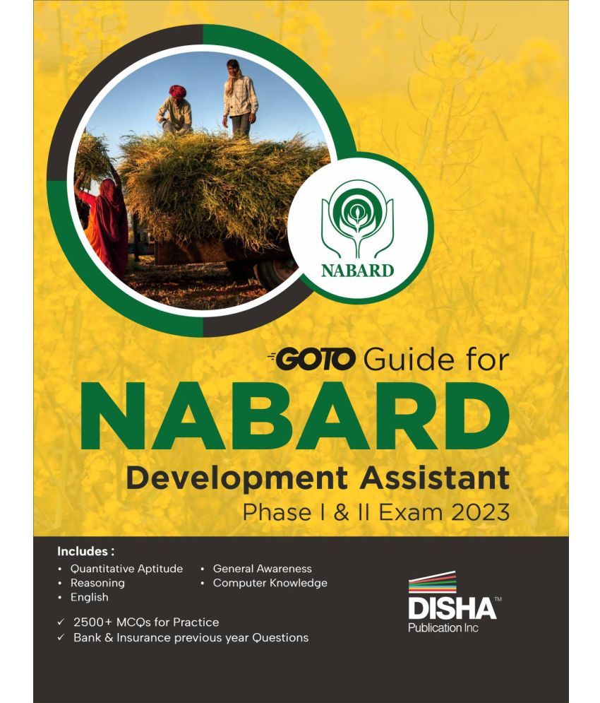     			GOTO Guide for NABARD Development Assistant Phase I & II Exam 2023 | Previous Year Bank Exam Questions | National Bank for Agriculture and Rural Development |