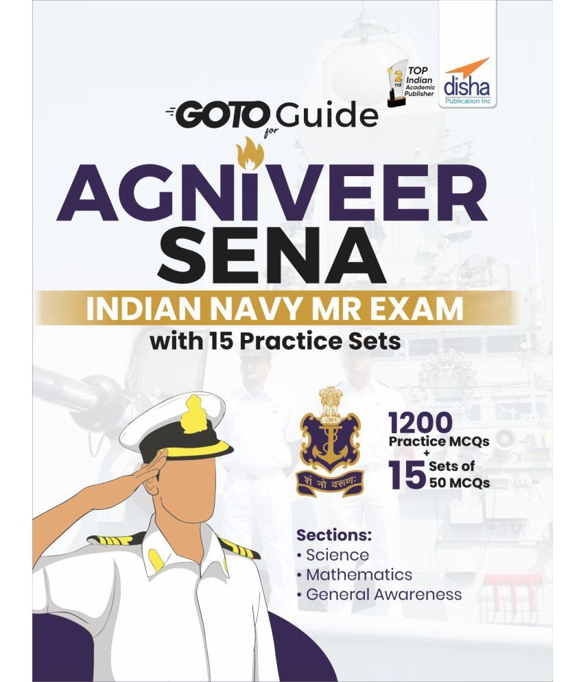     			GoTo Guide for AGNIVEER SENA Indian Navy MR Exam with 15 Practice Sets