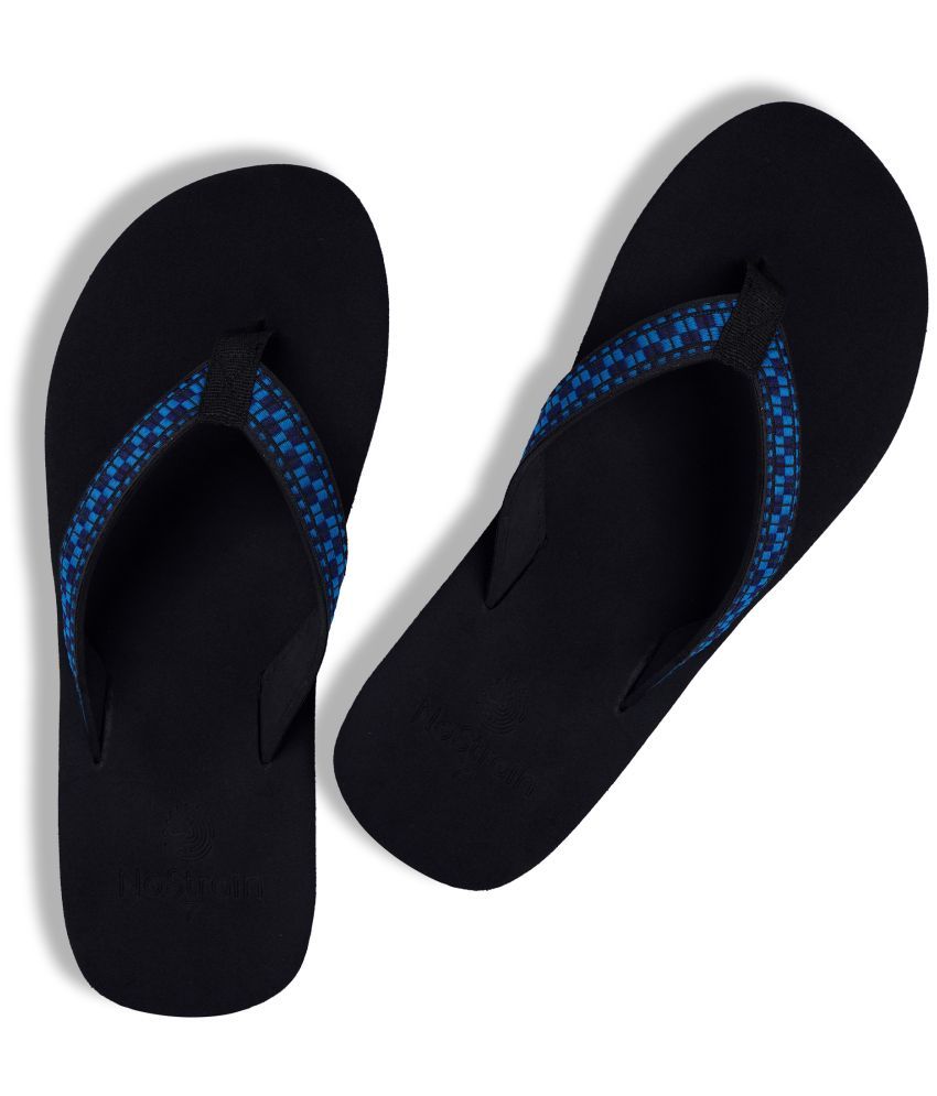     			NoStrain Black Men's Daily Slipper